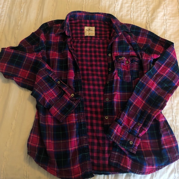 Hollister Tops - Hollister Flannel
